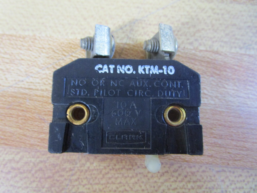 Joslyn Clark Sylvania KTM-10 Auxiliary Contact KTM10
