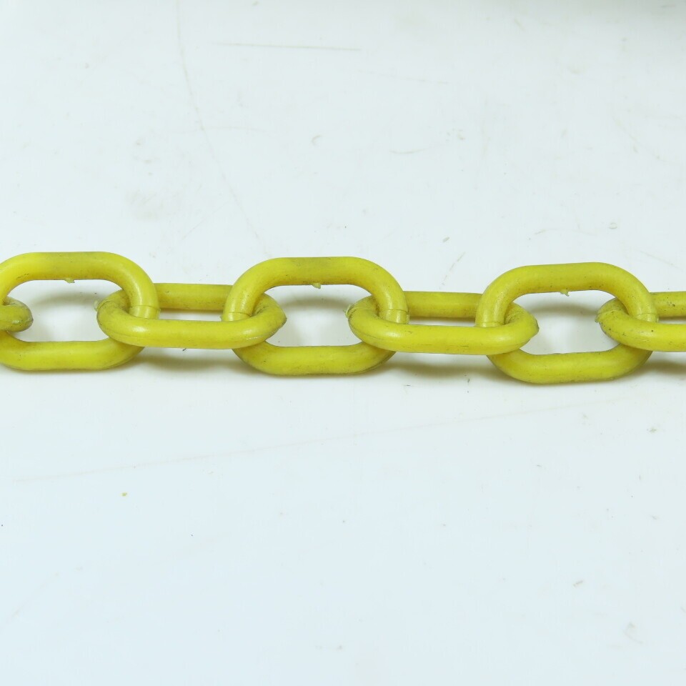 McMasterCarr 10002-100 #3 1″ Bulk Yellow Plastic Chain 100′ Long