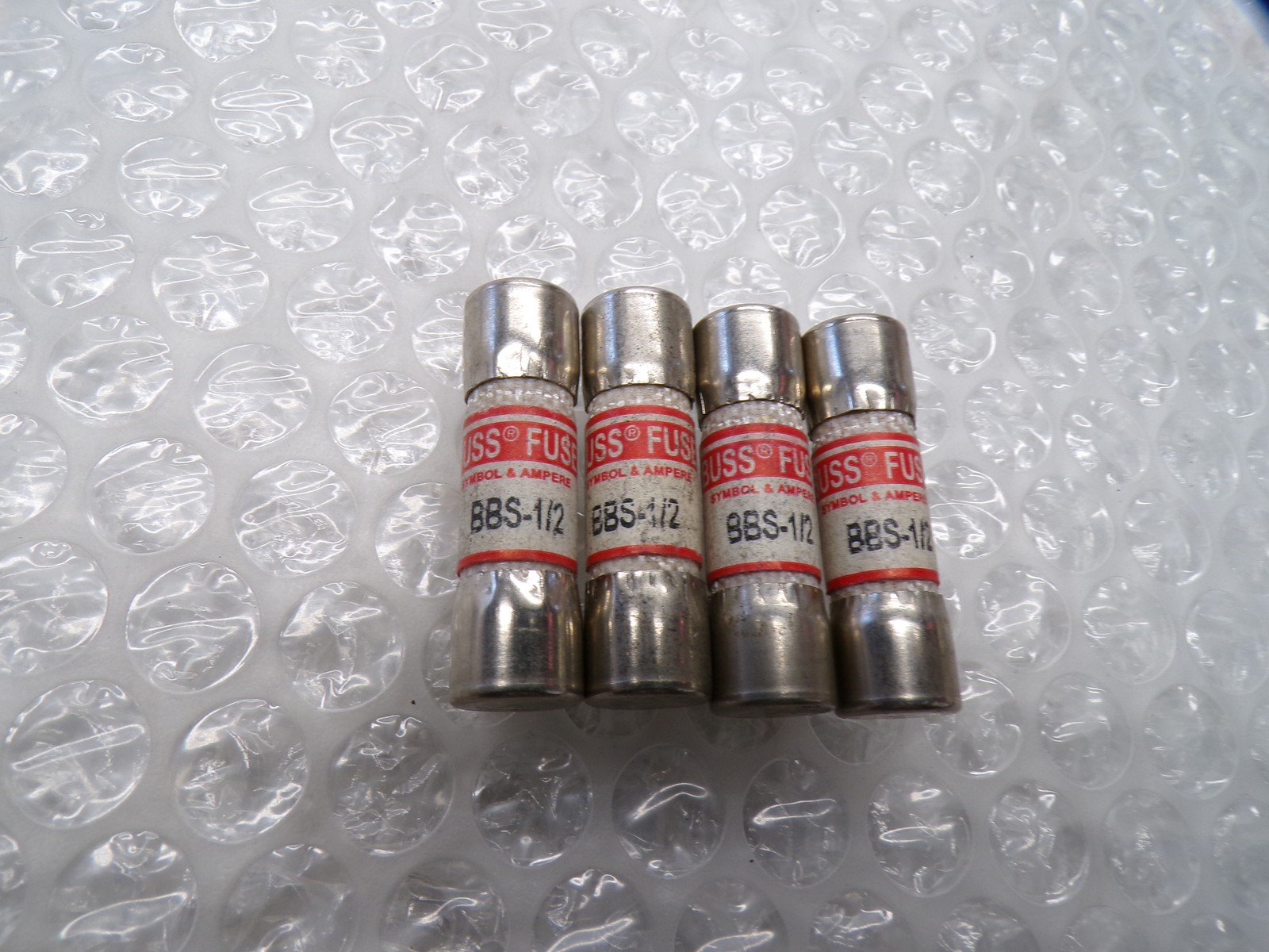 BUSSMANN BBS-1/2 FUSE LOT OF 4 NSNP