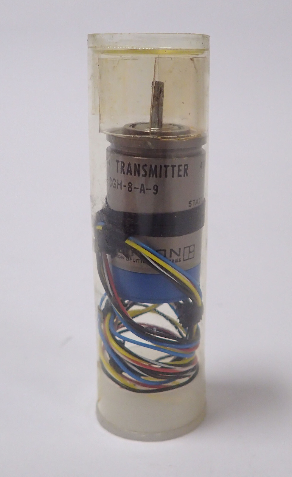 CLIFTON SYNCHRO TRANSMITTER 400~ TYPE CGH-8-A-9 ROTOR 1PH 115V STATOR: 3PH 11.8V
