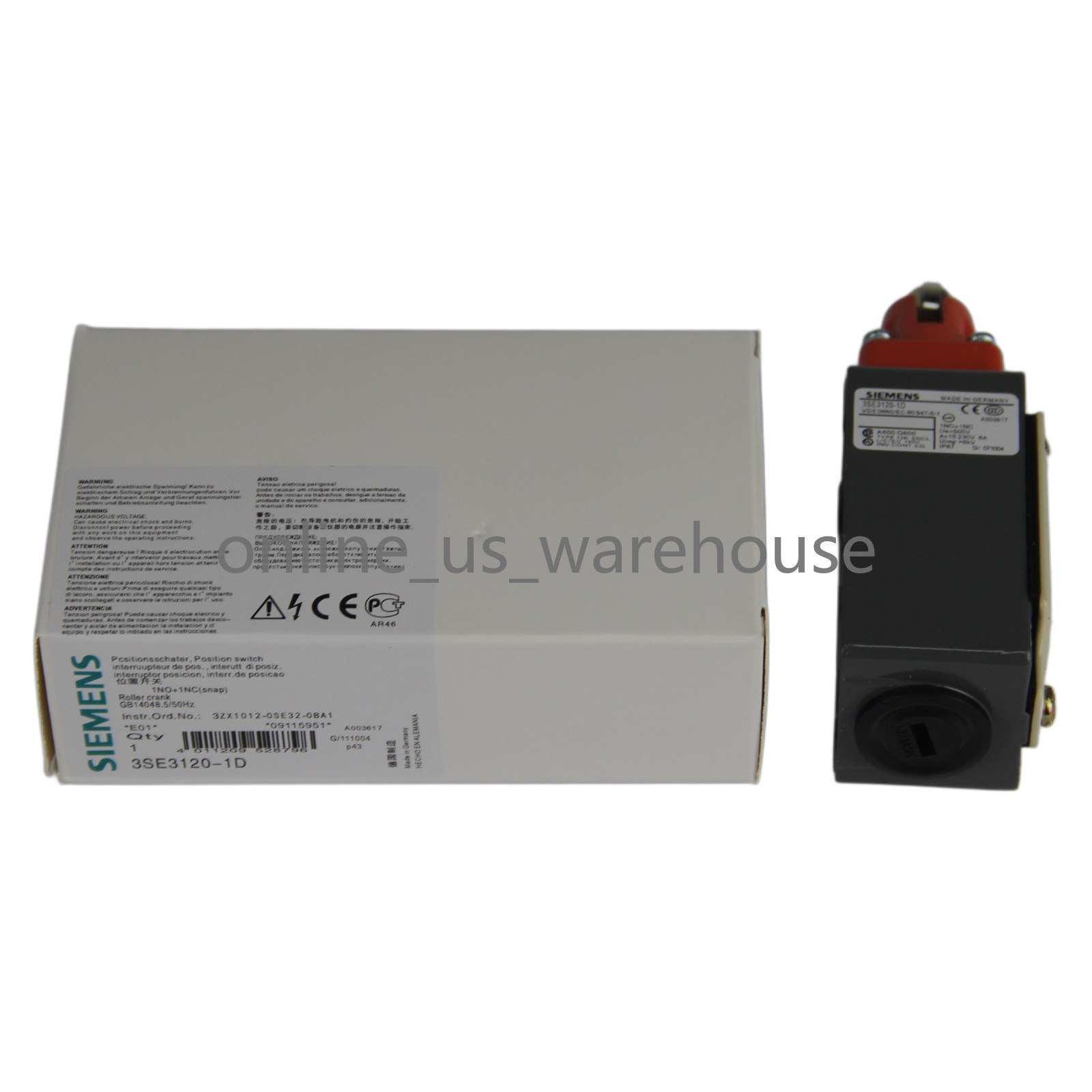 New SIEMENS 3SE3120-1D Travel Limit Switch – US Stock