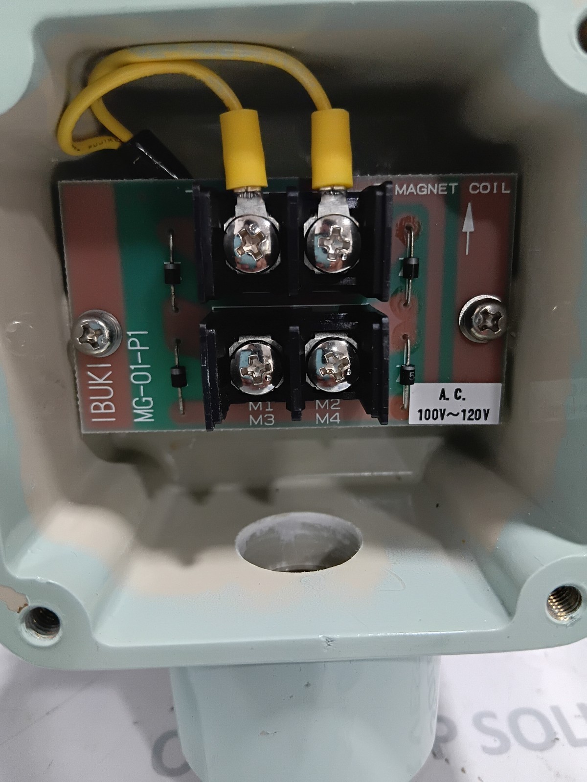 Ibuki Kogyo Valve With Coil For Air Horn 1ϕ AC100-AC120V 0.2A