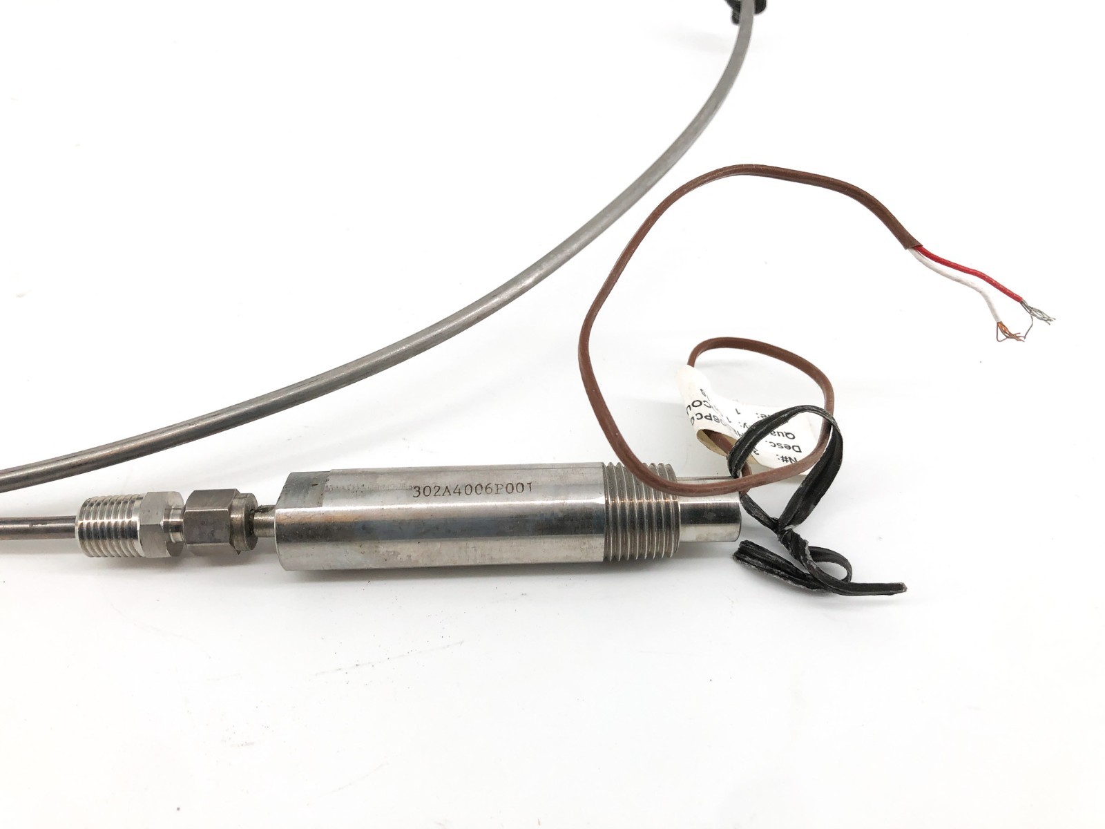 New TSL 302A4006P001 Gas Turbine Exhaust Thermocouple Type J – No Box