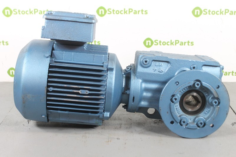 SEW-EURODRIVE KAF37DT90S4 NSNB – 1.5 HP RIGHT ANGLE GEAR MOTOR 58 RPM