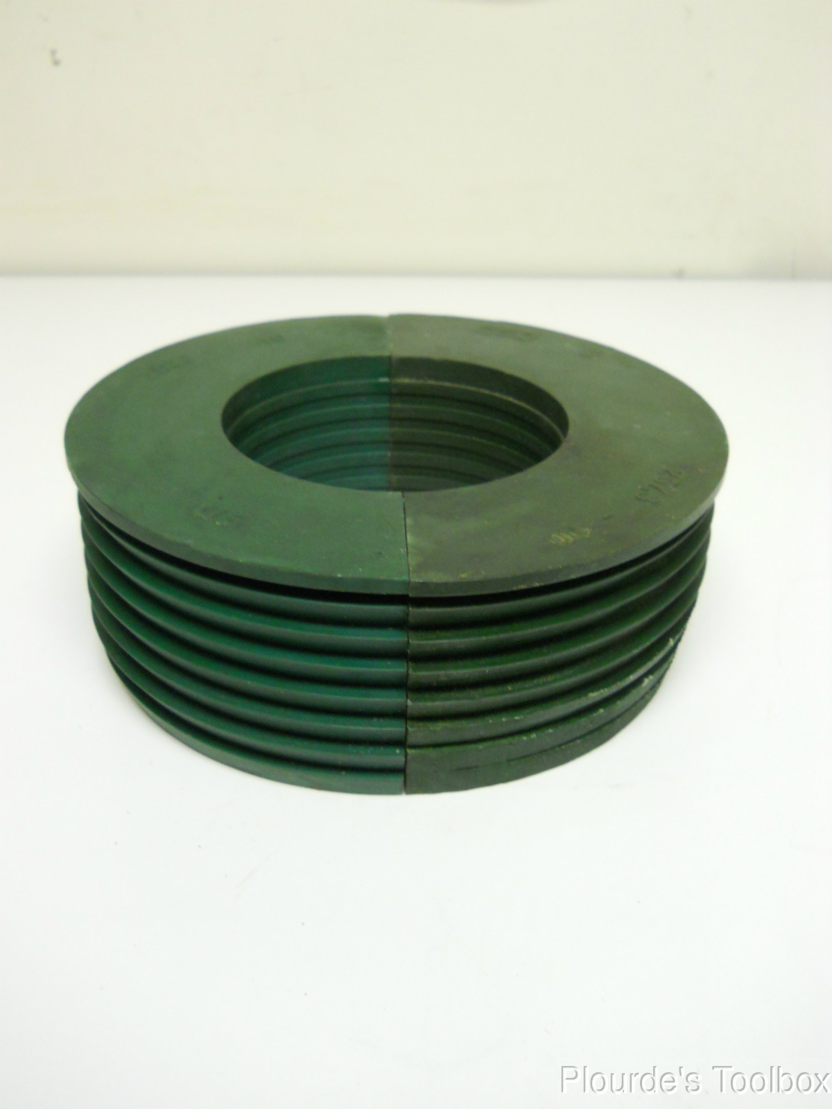 8″ CSD Fire Resistant Rubber Marine Bulkhead Circular Plug Seal, 202.7 x 110 mm