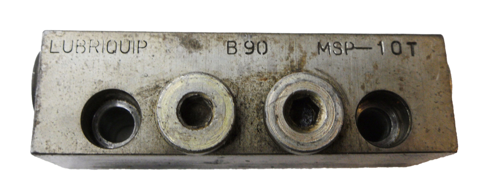 LOT OF 3 LUBRIQUIP MSP-10T DIVIDER VALVE