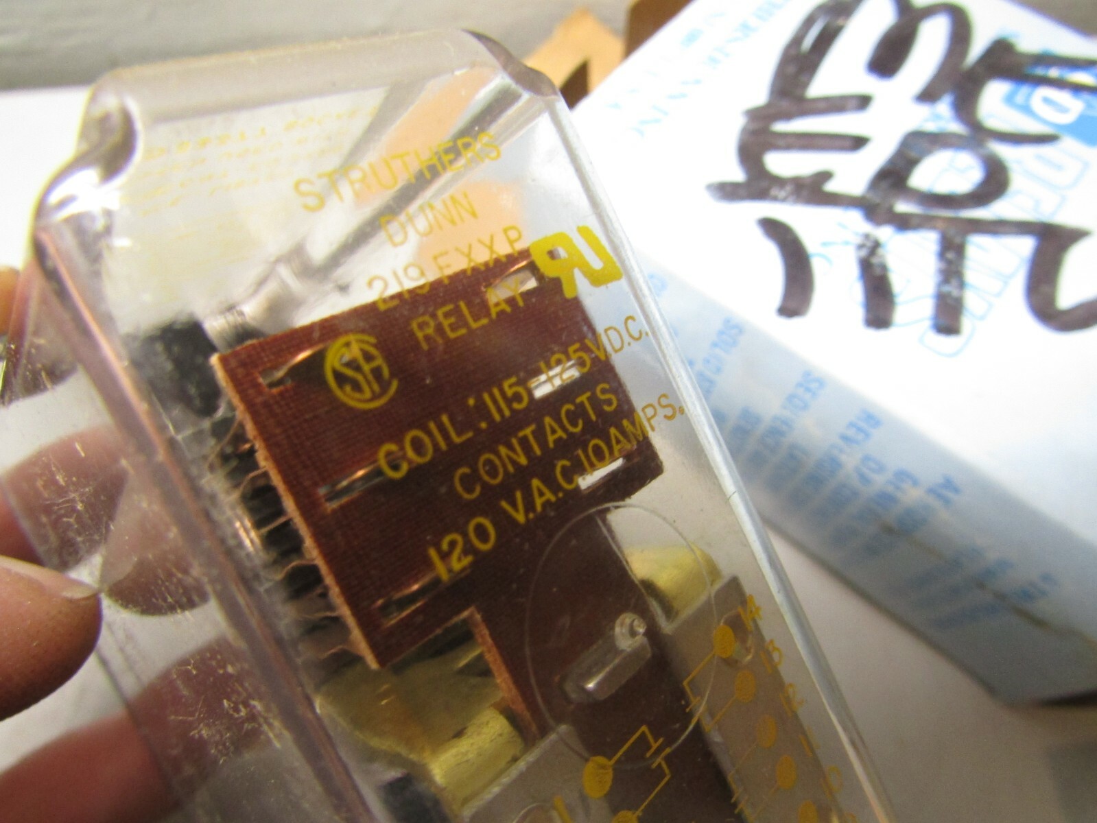 Struthers-Dunn 219FXXP Relay 125VDC