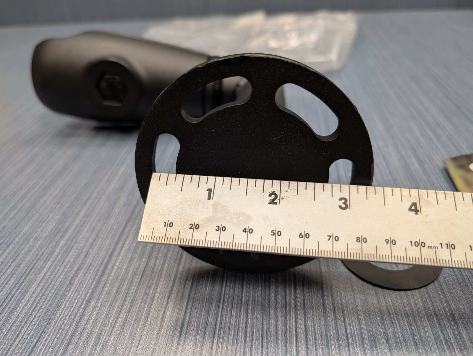 Ram Mount 90 Degree Pipe Mount D Size Arm Heavy Duty