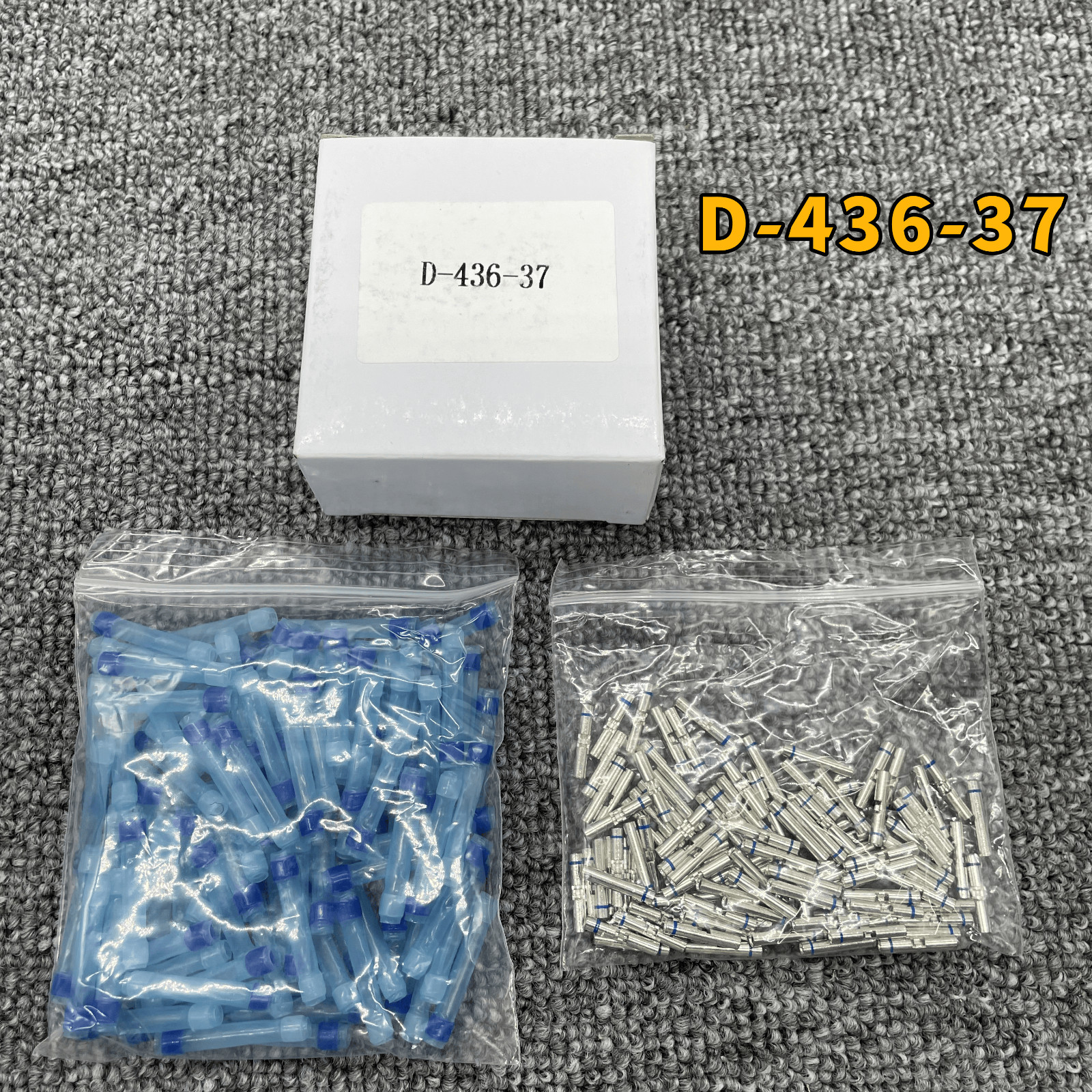 D-436-37 Plastic Case terminal Fits For Military Aviation 650075-000 100pcs/pack