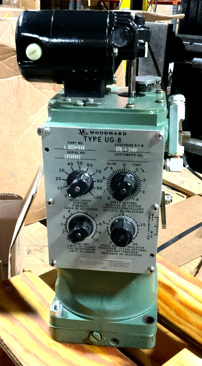 WOODWARD GOVERNOR TYPE UG-8 A8525-849