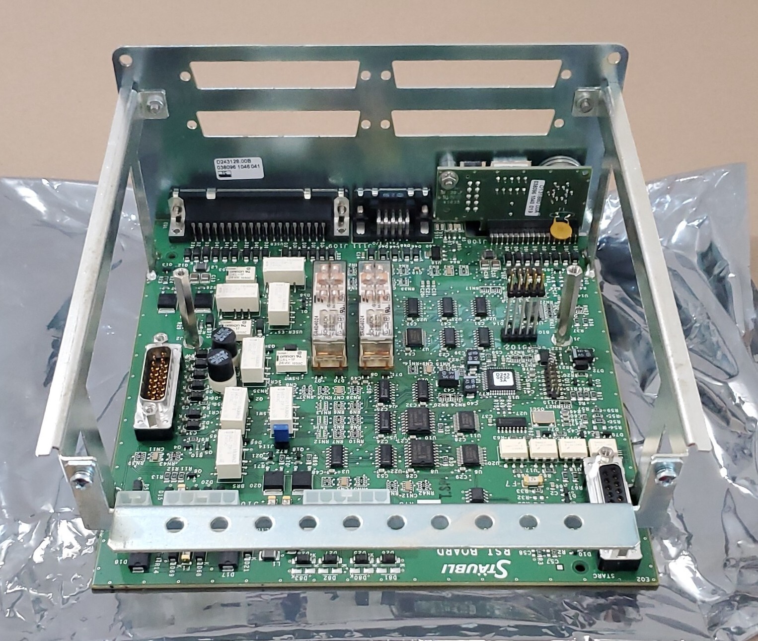 *PREOWNED IN FACTORY BOX* Staubli D24312860 RSI2 PC Board Assy + Warranty!