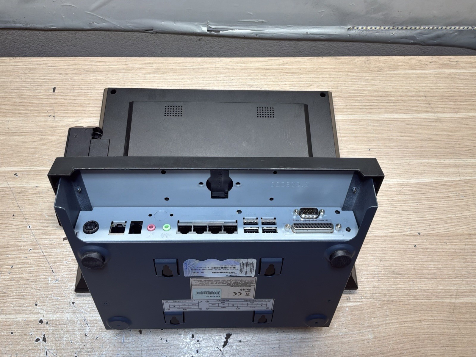 TEKVISIONS 15″ POs System / POS365-C48 / Preowned/ JUA3990