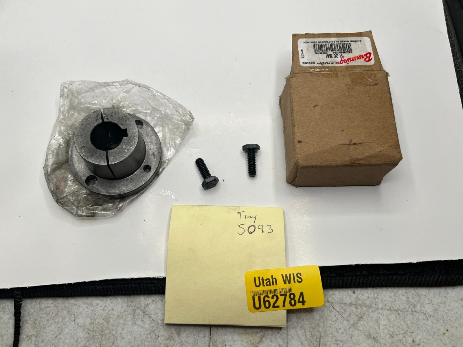 Browning Split Taper Bushing H 20 MM, Made in Mexico