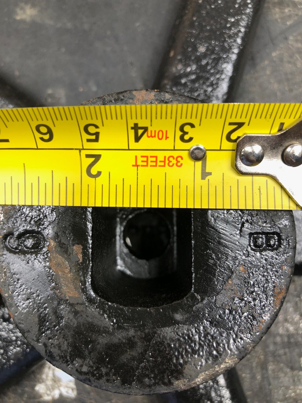 NEW VALVE CAST IRON HANDWHEEL 6″ RW OL PART NO. 285969 WHEEL HANDLE