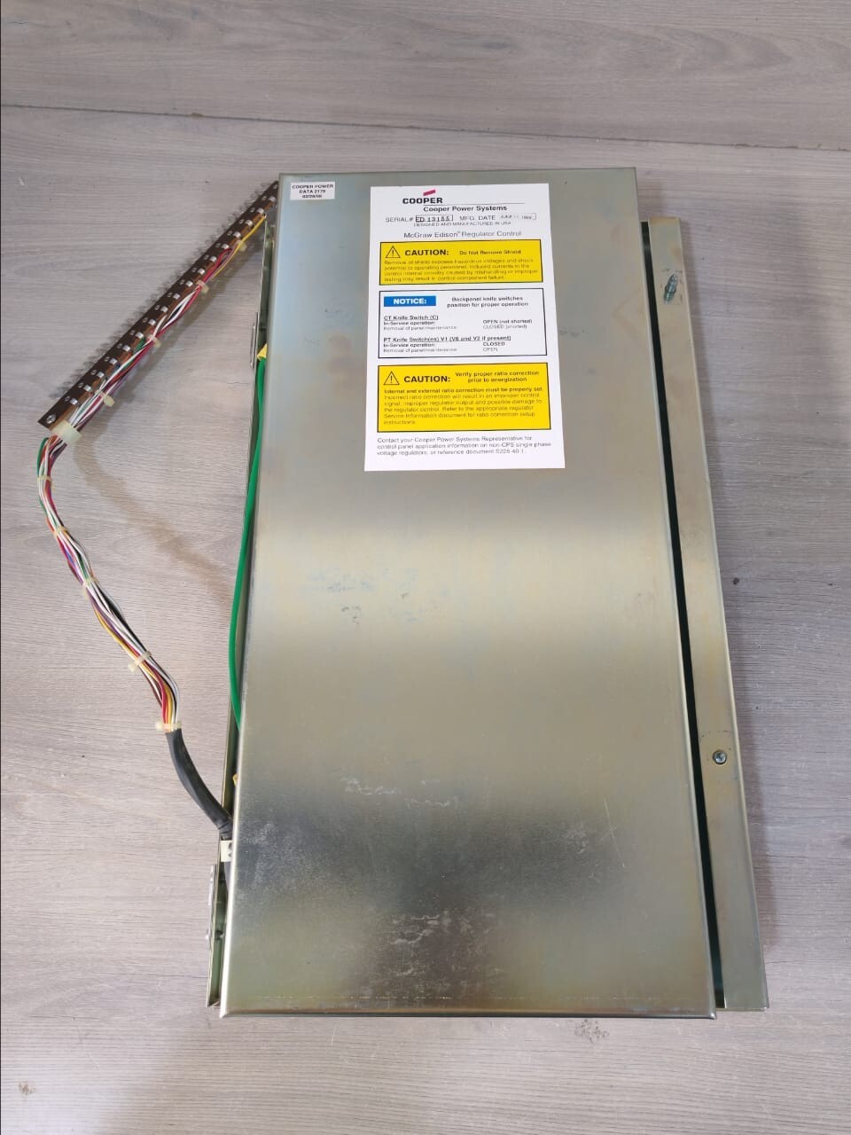 COOPER MCGRAW-EDISON CL-5C REGULATOR CONTROL- NEW WITHOUT BOX