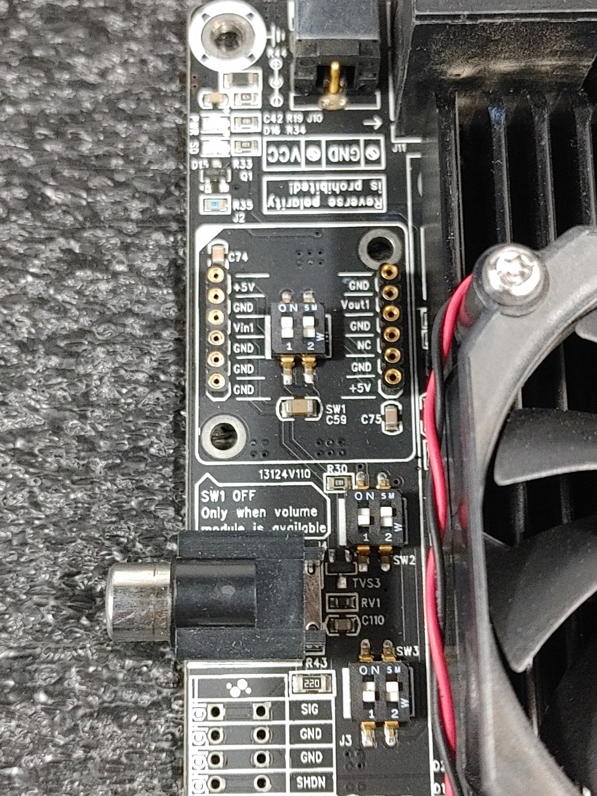 SURE ELECTRONICS 13124V110 Audio Amplifier Board