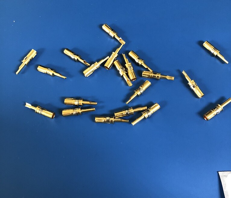 POSITRONIC FS4016D Qty of 7 per Lot COPPER ALLOY GOLD FLASH OVER NICKEL FINISH