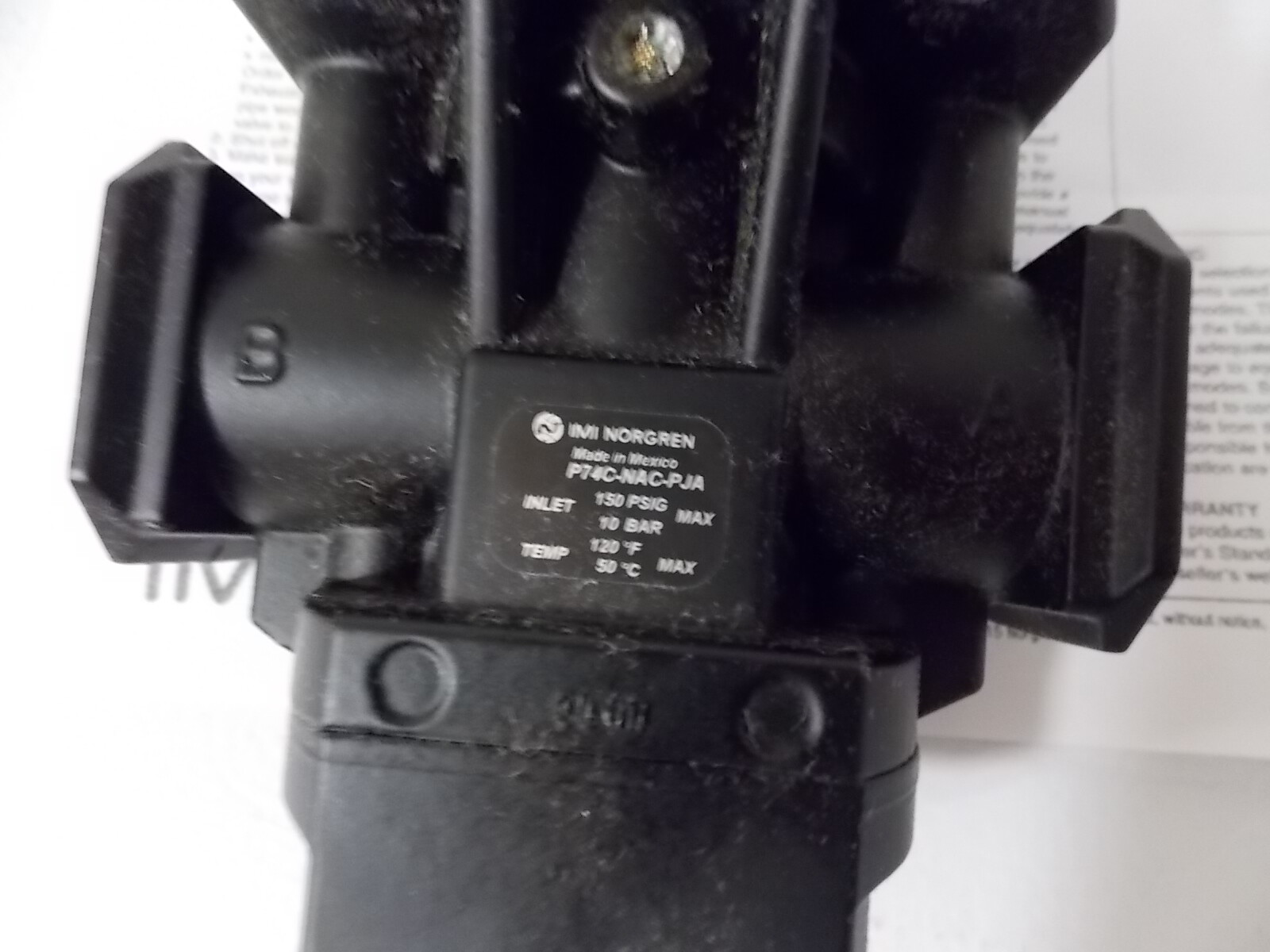 NEW IMI Norgren P74C-NAC-PJA Poppet valve directional control