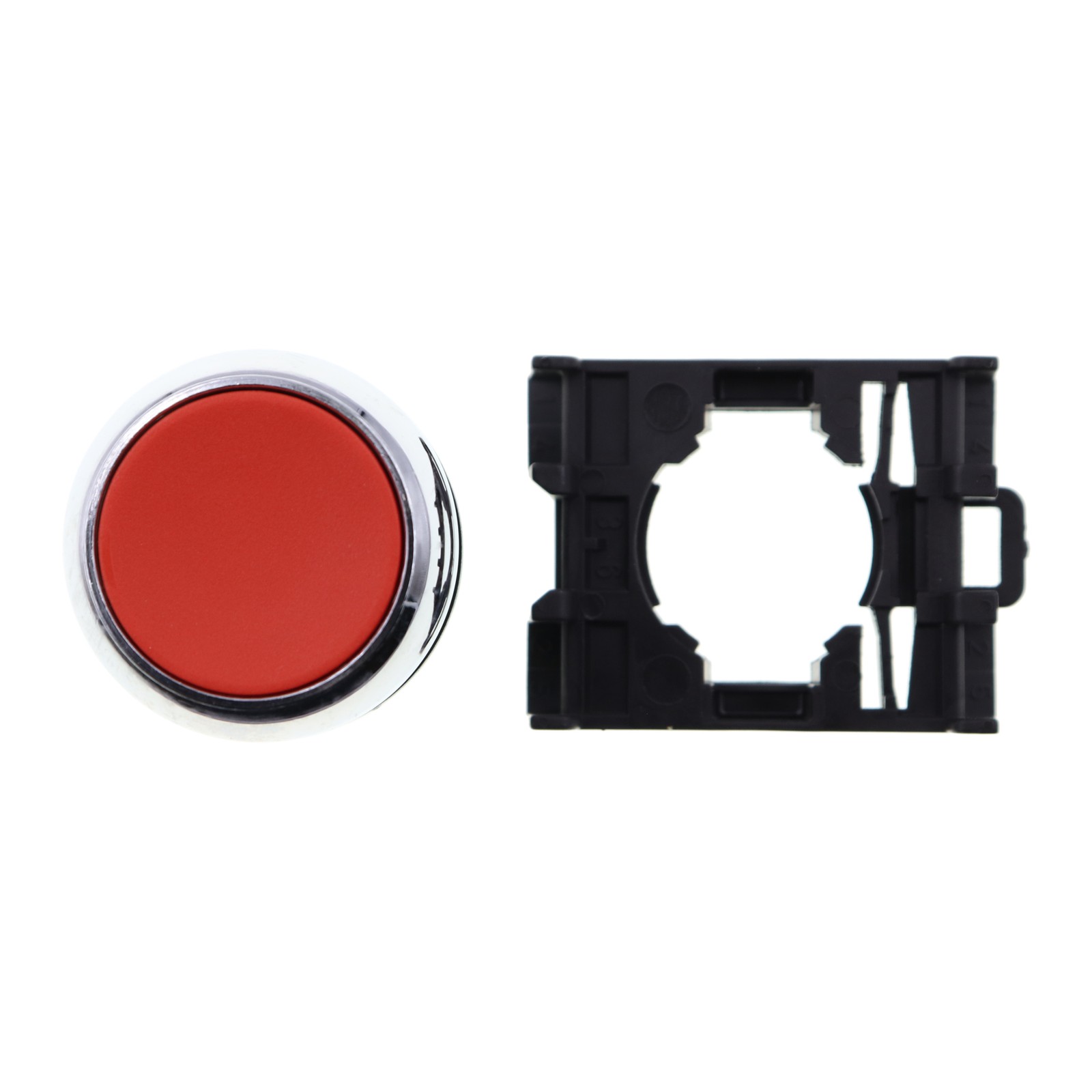 EATON M22M-DR-R MODULAR PUSHBUTTON, M22 22.5MM, NON-ILLUMINATED, NEMA-4X, RED