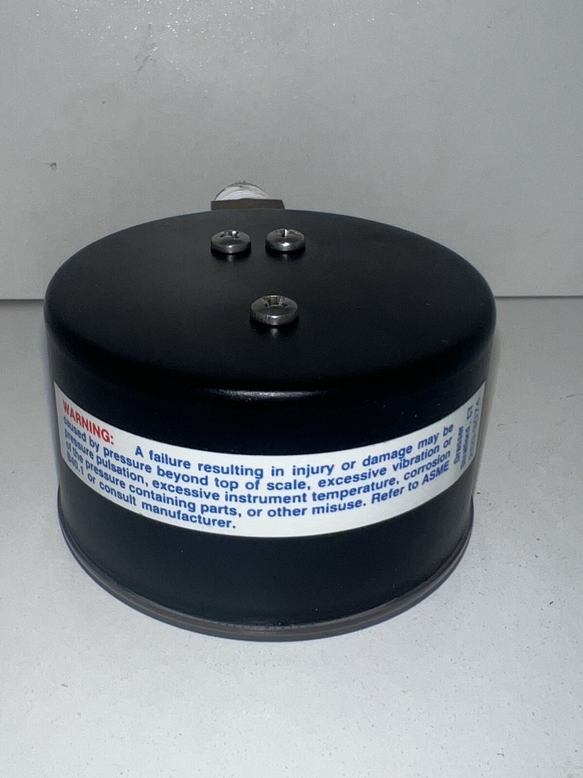 ASHCROFT 2.5″ 0-200IN H2O 1/4″ PRESSURE GAUGE (A1B)