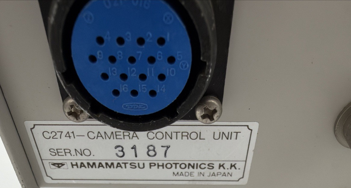 HAMAMATSU C2741CAMERA CONTROL UNIT