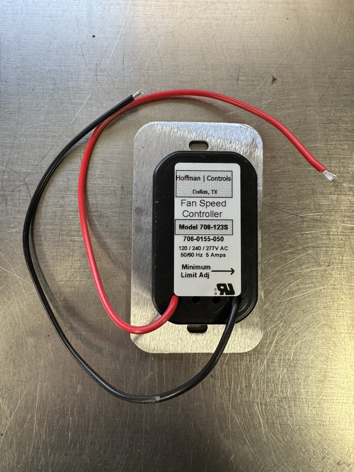 Titus Hvac 150095-01 Variable Speed Fan Switch 277v 5amp
