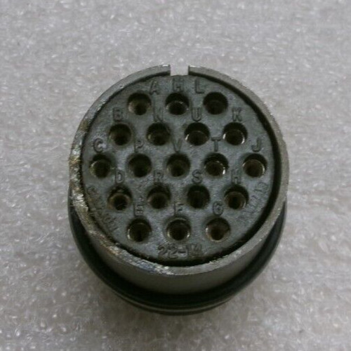 ITT CANNON MS3106F22-14S CIRCULAR CONNECTOR SOCKET 19-PIN #290W