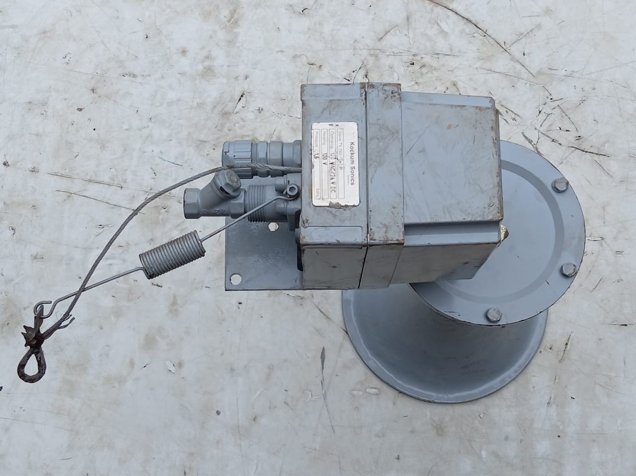 Kockum Sonics AT 150/330 Supertyfon/Air Horn/Fog Horn (Used-Overhauled-Tested)
