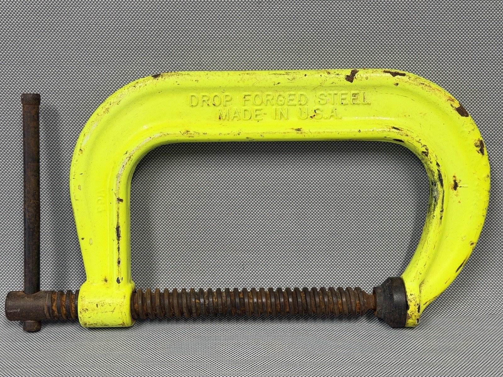 WILTON HI-Vis 406 406SF C-Clamp 6-1/16″ Drop Forged Steel 6600 lb 406-SF Safety