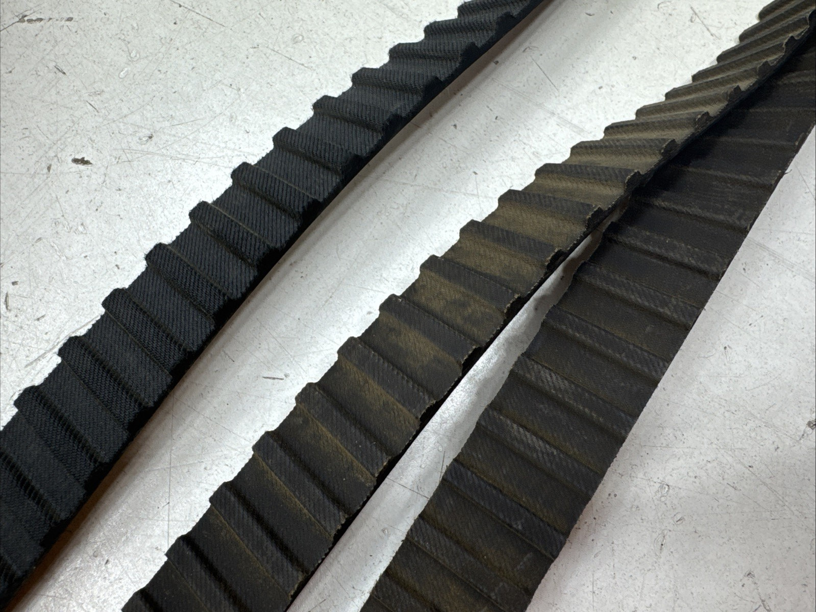 (Qty.3) OptiBelt-ZR , Bando Synchro-link 800H100 Cogged Timing Belts