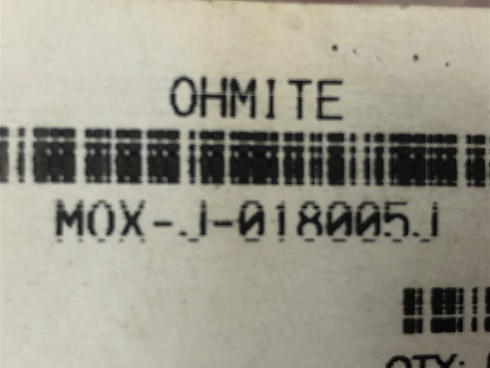Ohmite MOX-J-018005J Resistor; MOXJ018005J