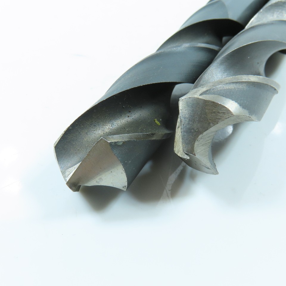 27/32″ #3MT Morse Taper 2 Flute Twist Drill Bit 135° Lot of 2