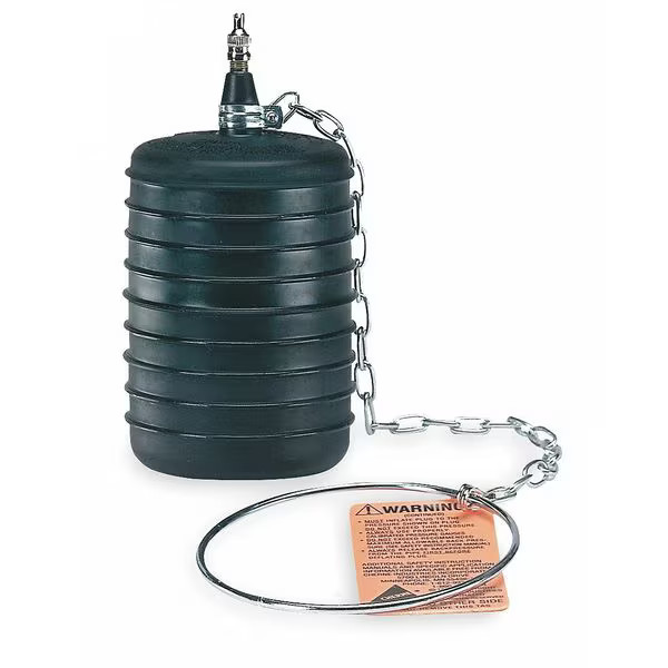 Cherne Test Ball Plug,Pneumatic,Size 5 In 270059 Cherne 270059 675115270053