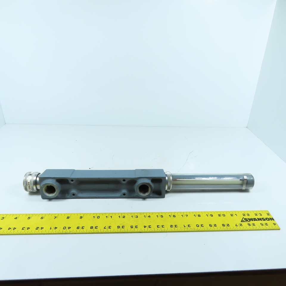Waukee MV-6 Flo-Meter Gas Flow Meter 80°F SG 0.65 PR. 12 WCG 3/4″ NPT