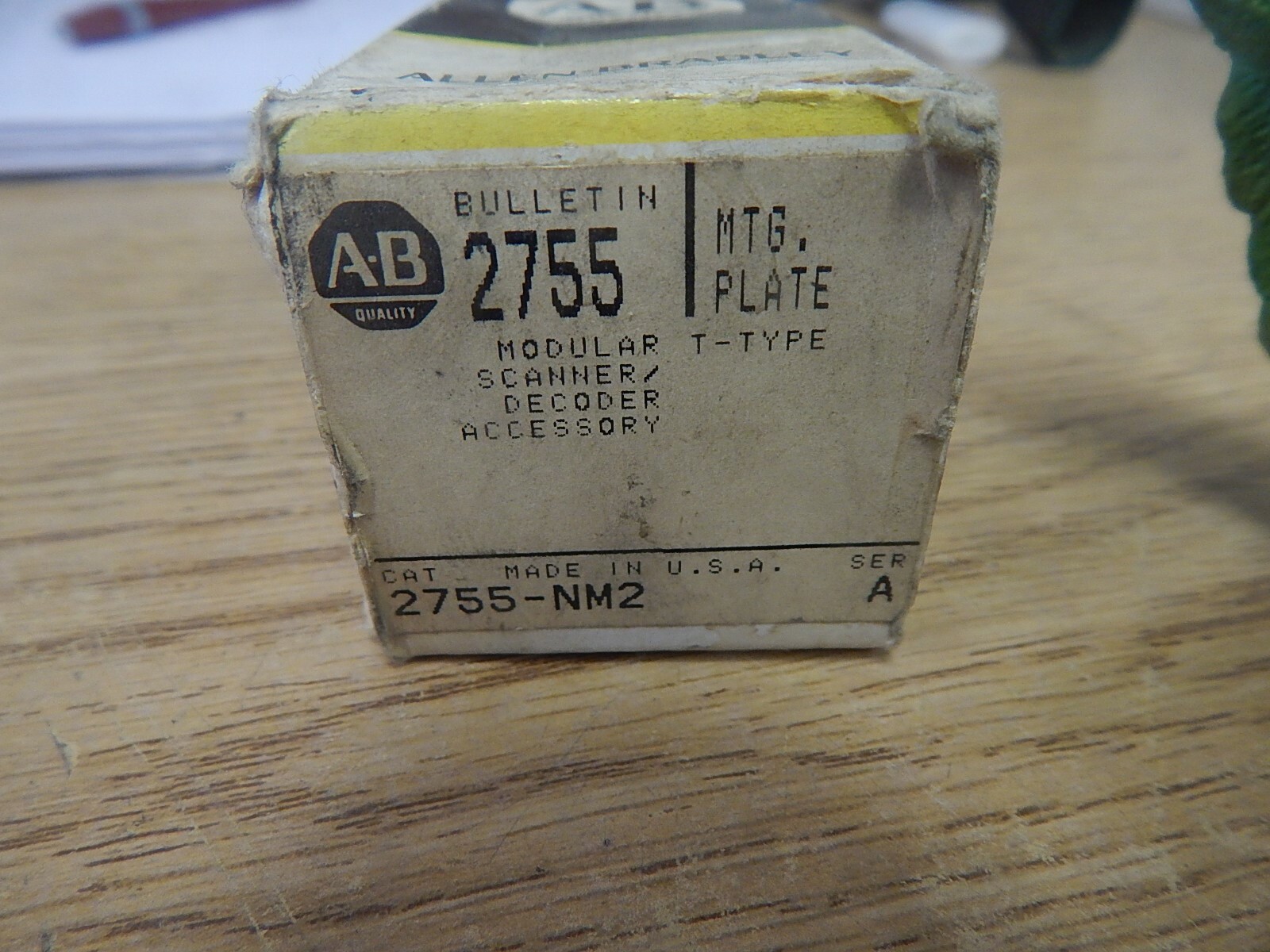 NEW Allen Bradley 2755-NM2 Series A Modular T-Type Scanner/Decoder