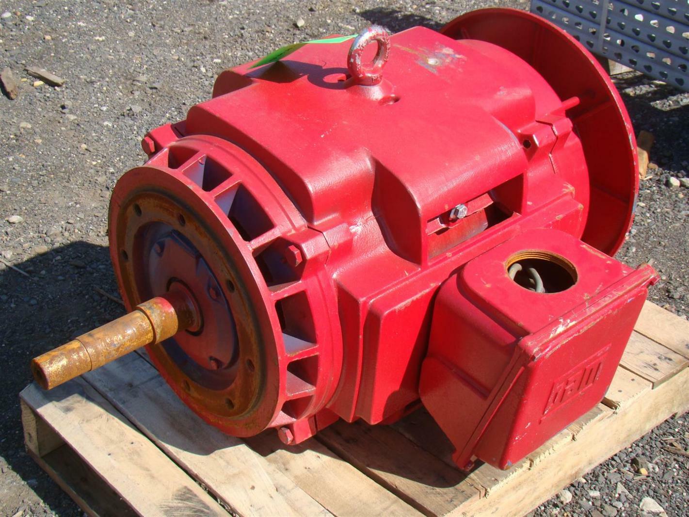 WEG 3 Phase Electric Fire Pump Motor 100 HP 3560 RPM Model 100360P3E365JPV 10276