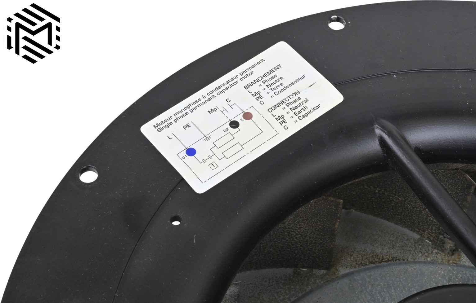 Ingersoll Rand 22417083 Blower – 230VAC – 50/60 Hz – Enclosure Cooling Fan