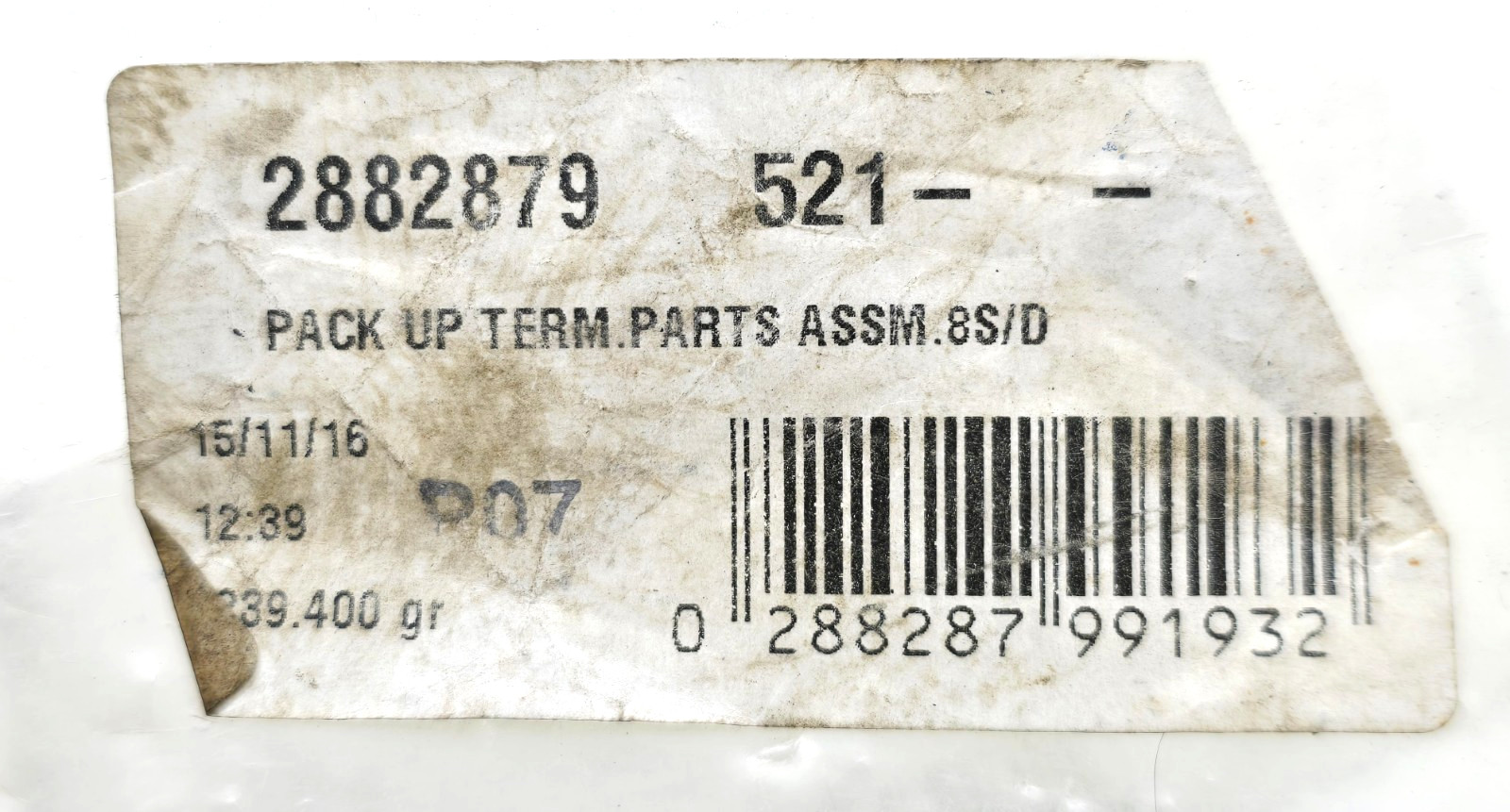 2882879 PACK UP TERM PARTS