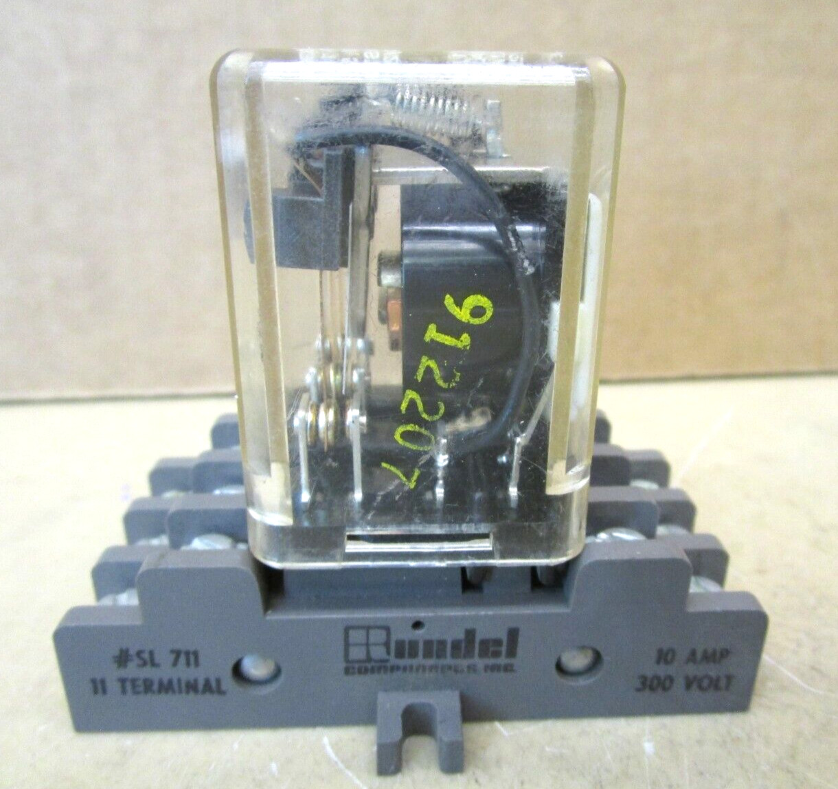 Potter & Brumfield KUP-14A15-120 Relay w/ Rundel Base SL711 47206LR