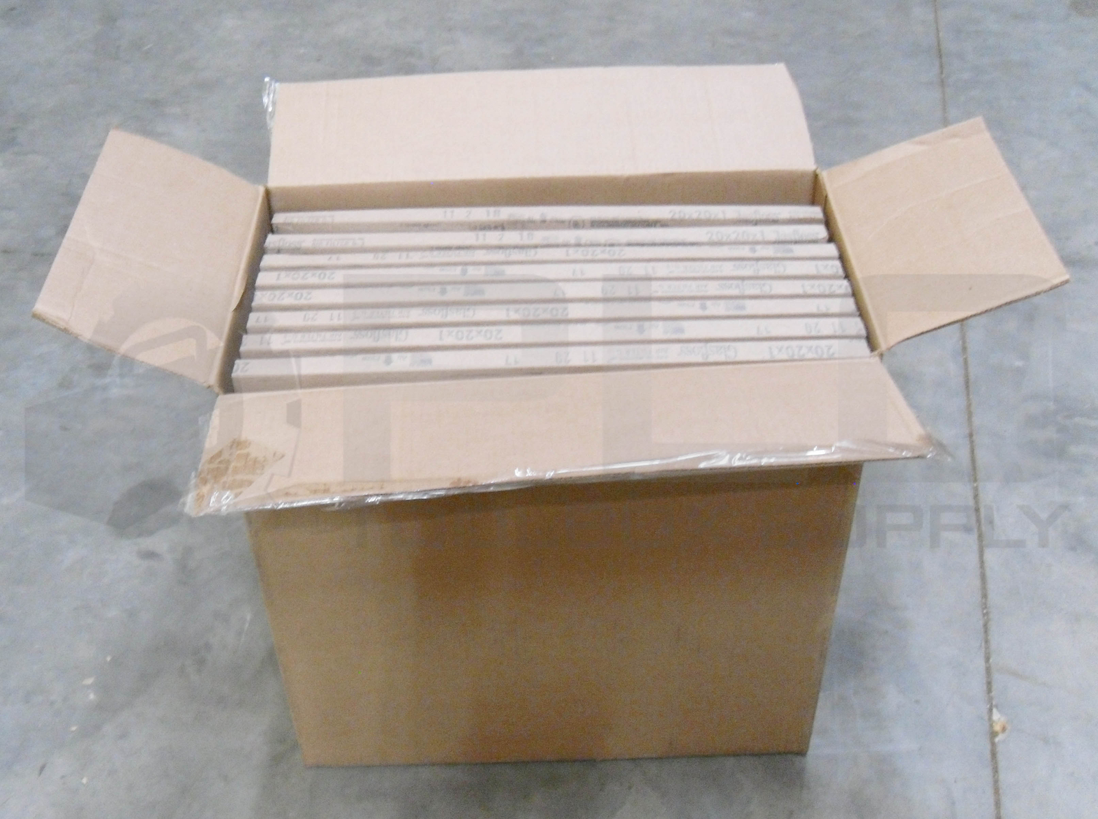 NEW BOX OF 8 GLASGFLOSS PTA20201 FIBERGLASS AIR FILTERS 20X20X1