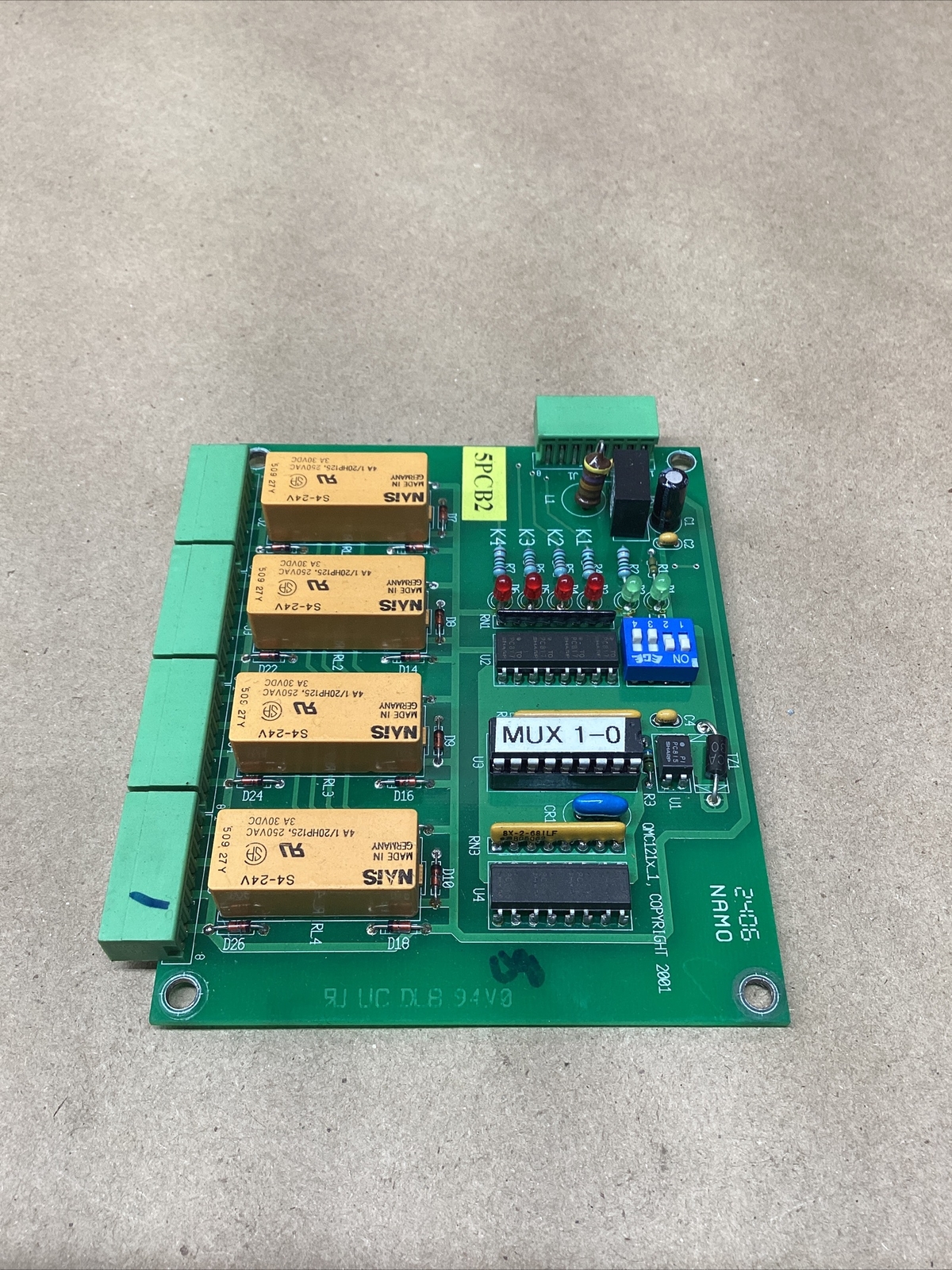 Staubli QMC121_1 Circuit Board #714PT97FML