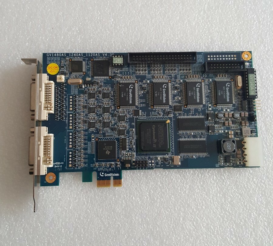Geovision GV1480AS_1240AS_1120AS V4.30 GV1240A-08 PCI-e DVR CCTV Capture Card
