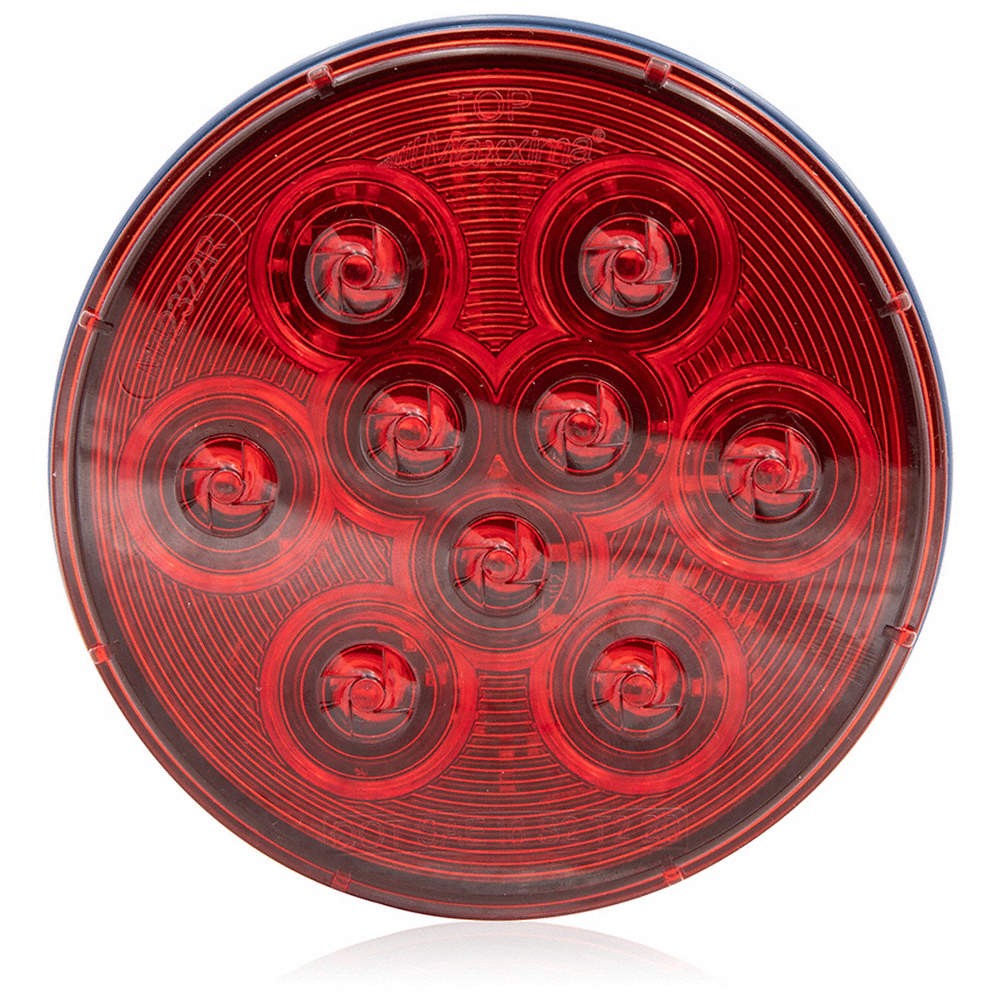 MAXXIMA M42322R-DVDF Stop/Turn/Tail Light,LED,Grommet,Red 800D46