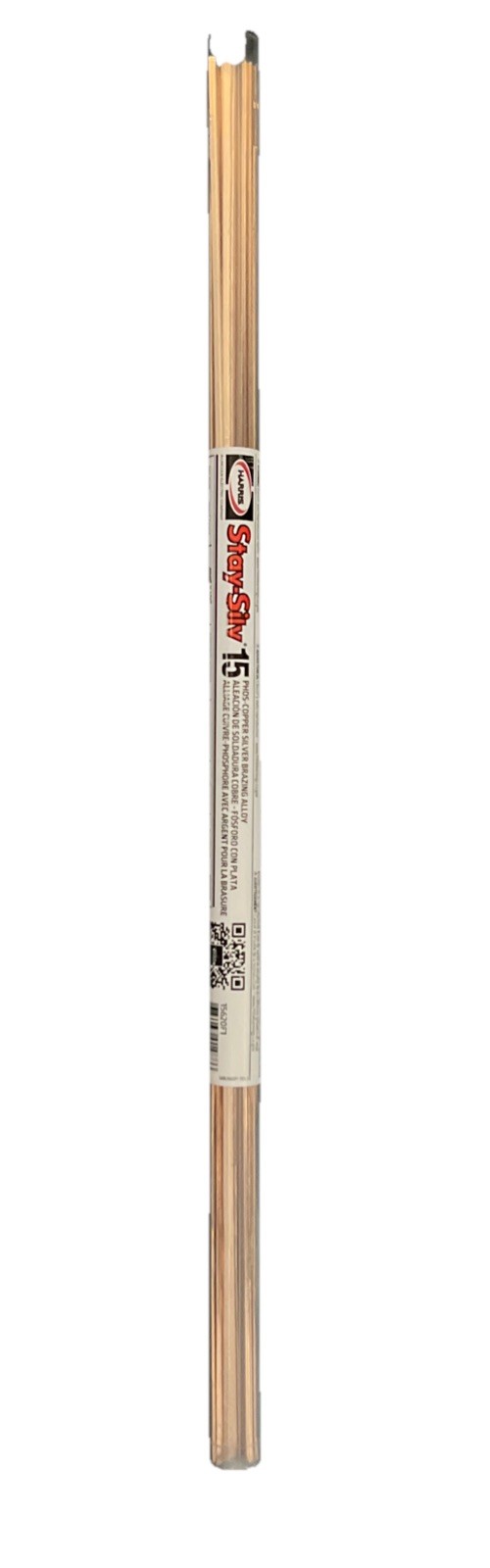 Harris Stay-Silv 15% silver brazing alloy Qty.28 rods .050 x 1/8”