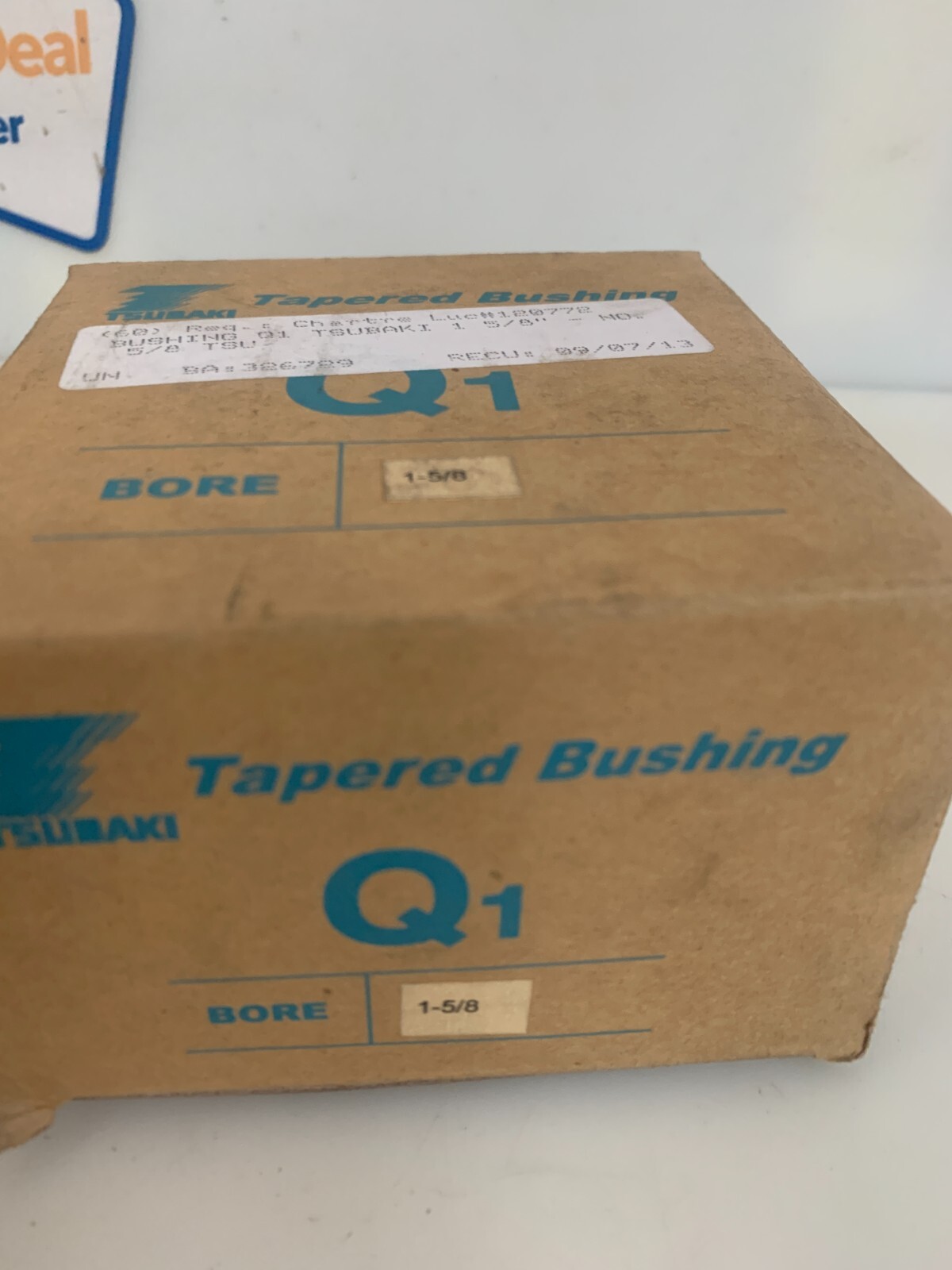 LOT OF 2 TSUBAKI Q1 TAPERED BUSHING 1 5/8 BORE