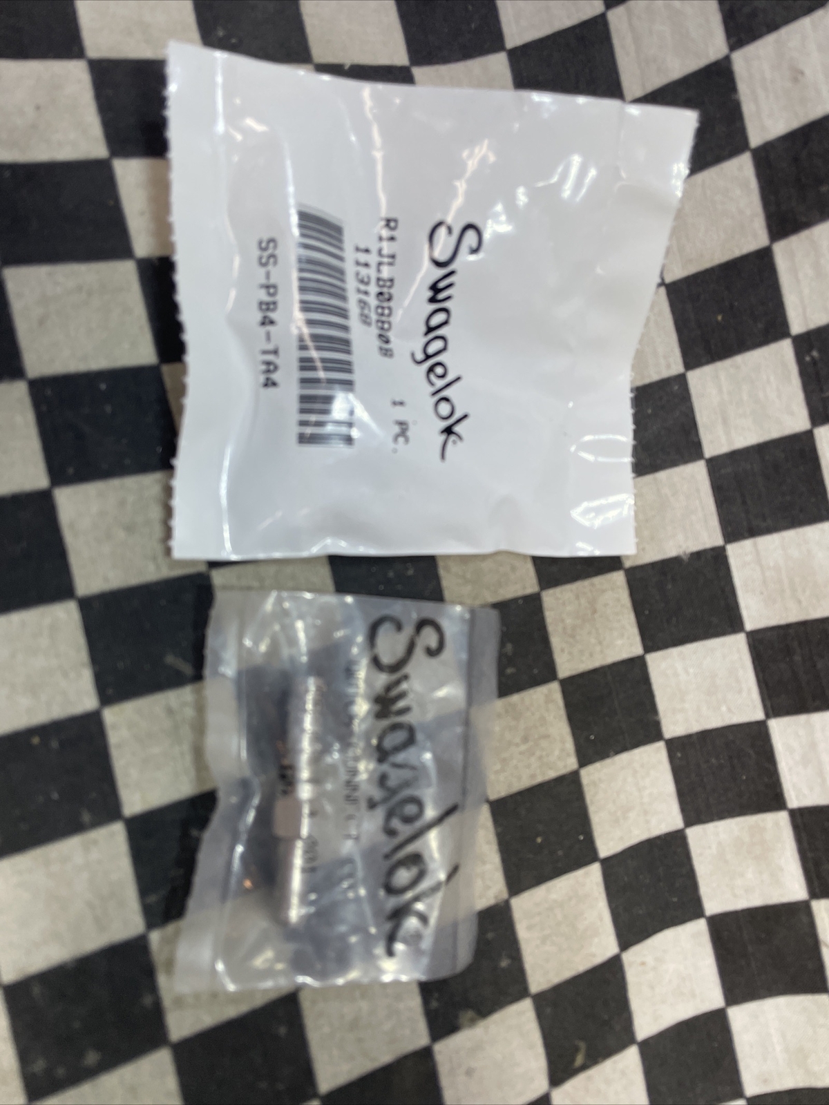 SWAGELOK SS-4-HC-A-401 & SS-PB4-TA4, LOT OF 2, SHIPSAMEDAY#YB25