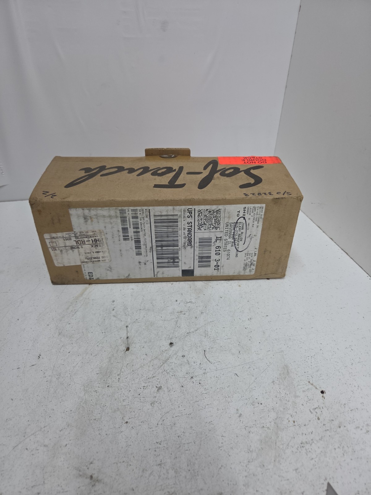 SOF TOUCH ST-0001 INDUSTRIAL MACHINE SWITCH 15-30 VDC 10A (2Pcs) **NOS**