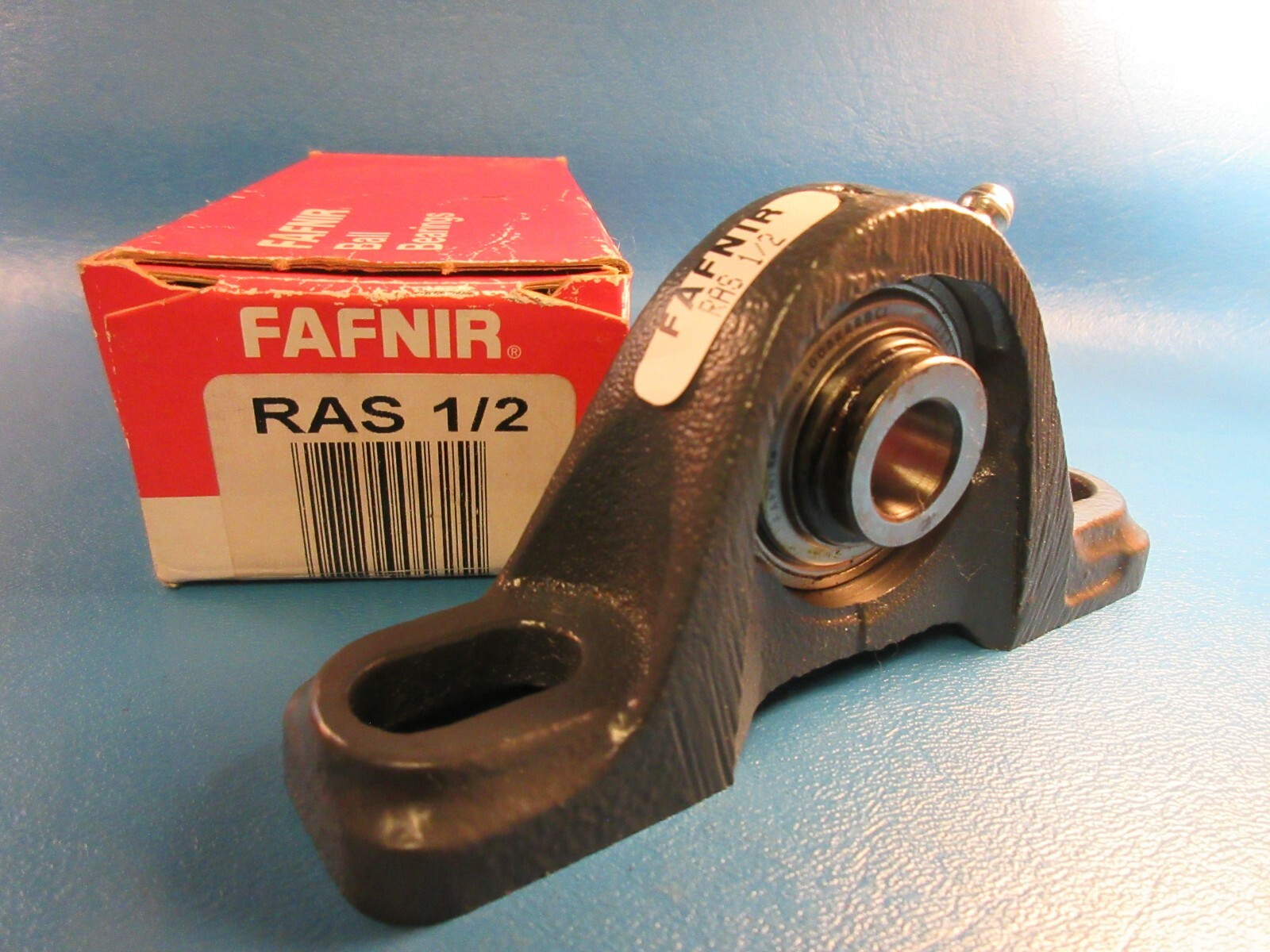 Fafnir RAS1/2, 2-Bolt Pillow Block, Eccentric Collar, Insert=G1008KRRBC1