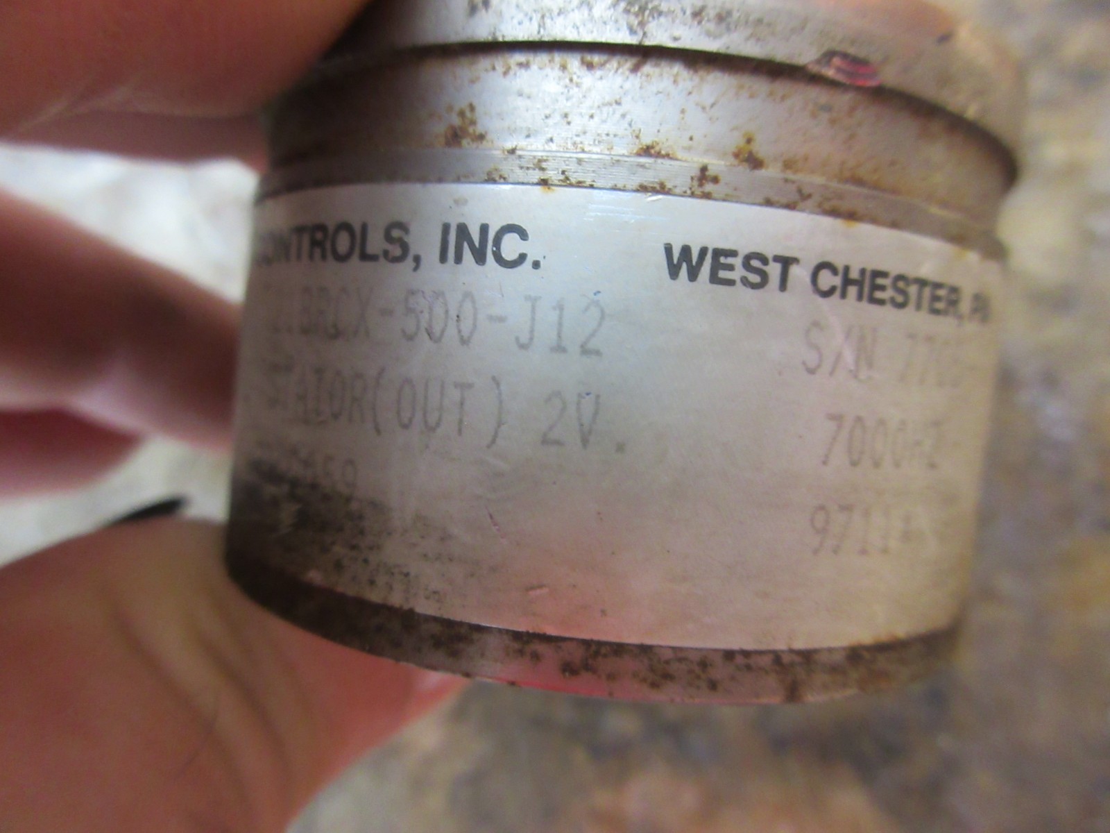 HAROWE SERVO CONTROLS ENCODER HAROSYN-RCX 21BRCX-500-J12 1-604-0001 MOTOR EACH 1