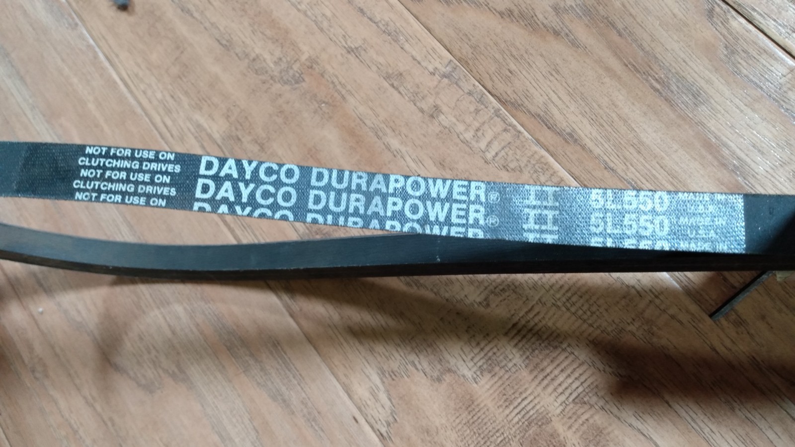 Dayco 5L550 Durapower II V-Belt 5/8” x 50 OD 16R1395